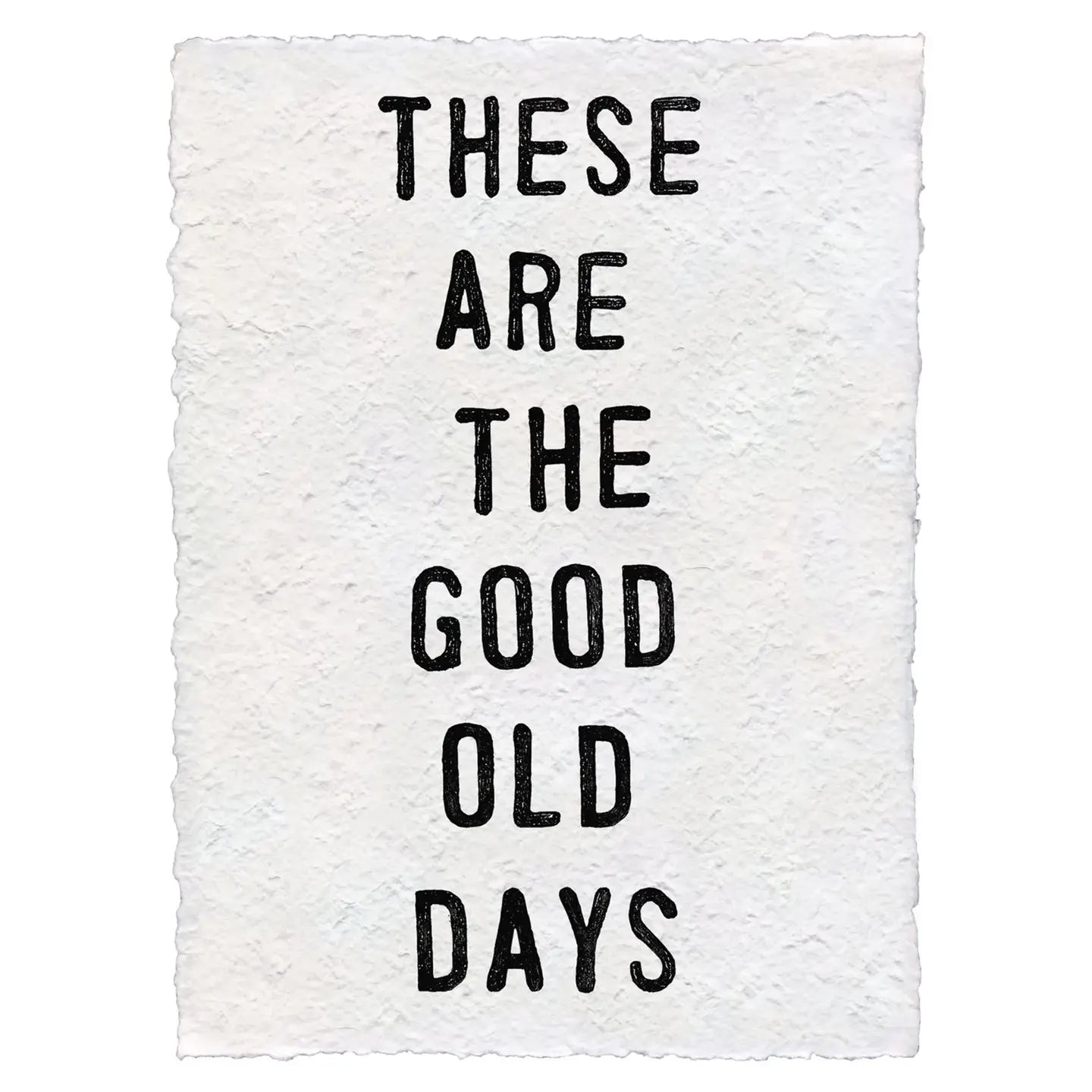 Handmade Paper Prints 12"x16"