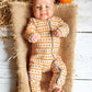 Pumpkin Stripe 2-way Zipper