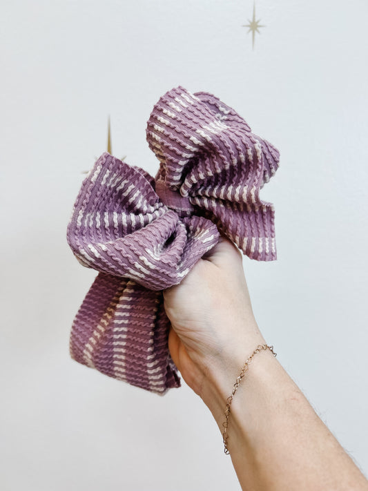 Ribbed Striped Lilac