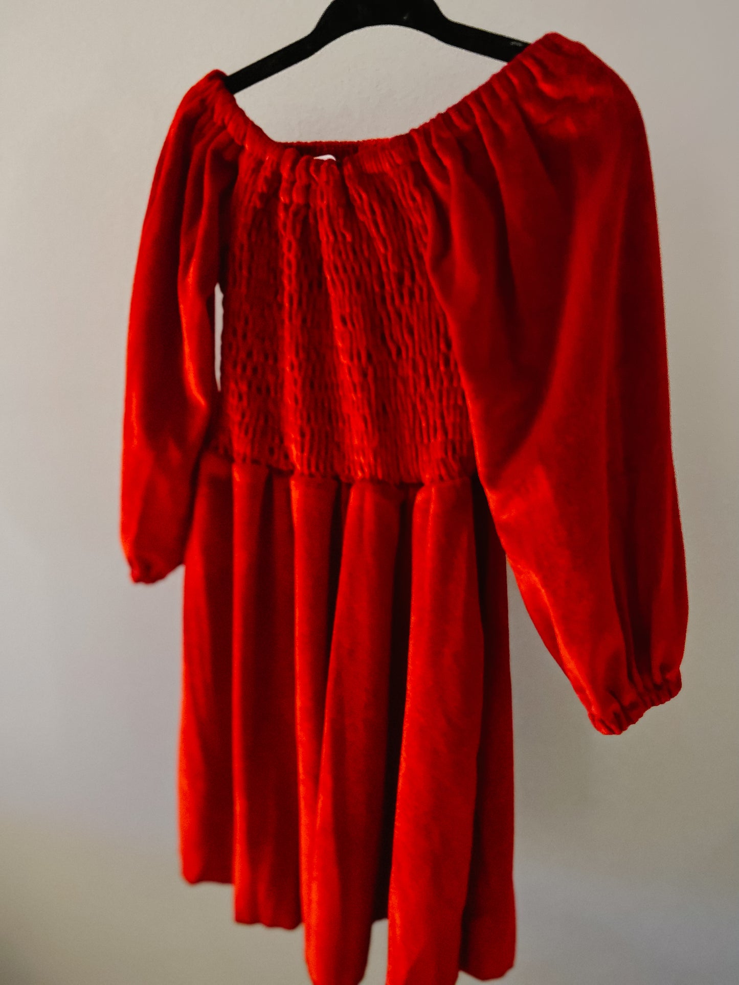 Red Velvet Christmas Twirl Dress