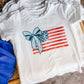 American Flag Bamboo Short Sleeve Tee
