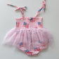 American Flag Tutu Bubble