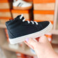 Black Zip Up Sneaker
