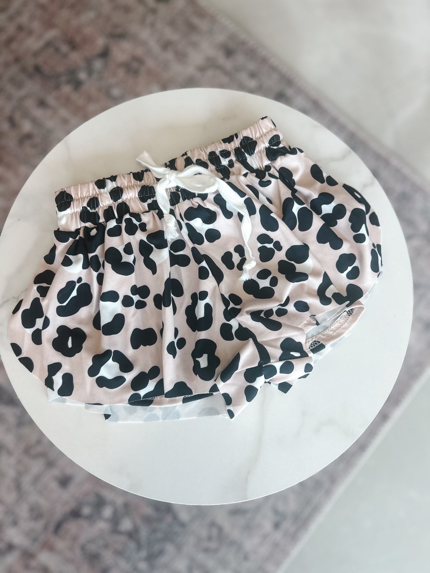 Athletic Leopard Butterfly Shorts