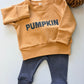 Pumpkin Raglan Sweatshirt
