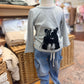 Bear Printed Long Sleeve Tee