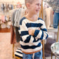 Striped Knit Sweater