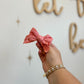 Coral Daisy Sailor Clip