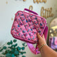 Floral Printed Quilted Lunchbox