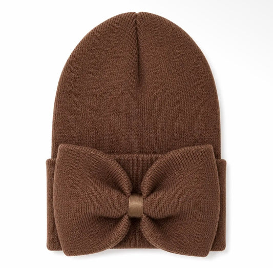 Baby's First Hat - Sandalwood Bow