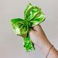 Lime Green Velvet
