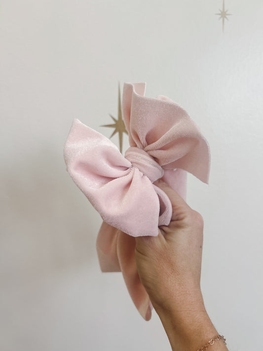 Blush Pink Velvet