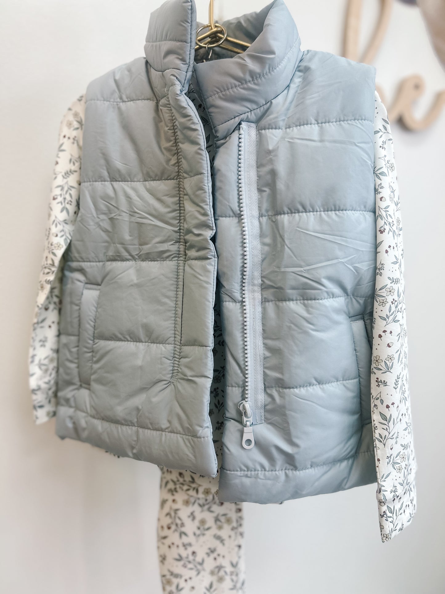 Steel Quilted Vest