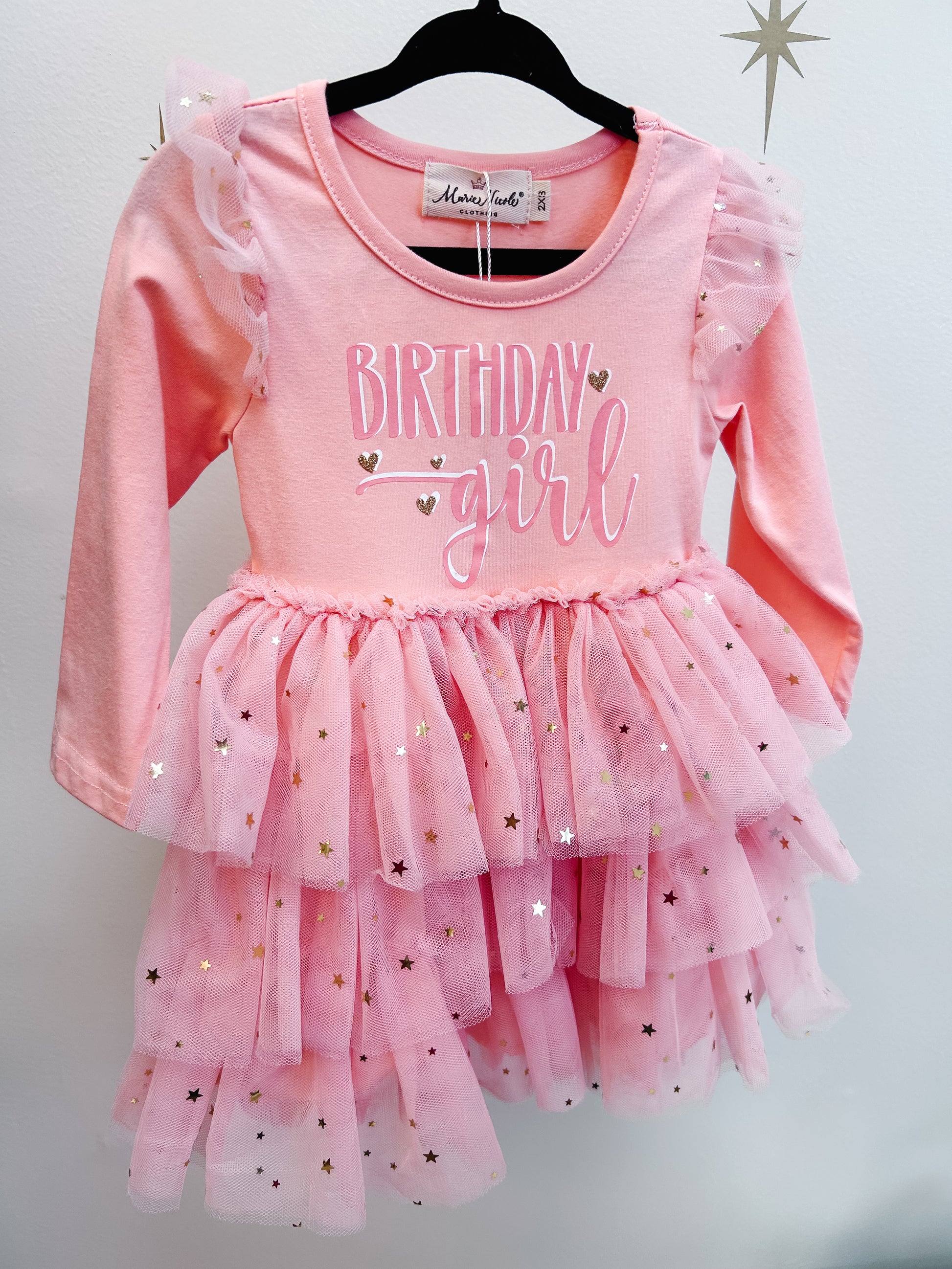 Birthday Girl Tulle Dress 2T