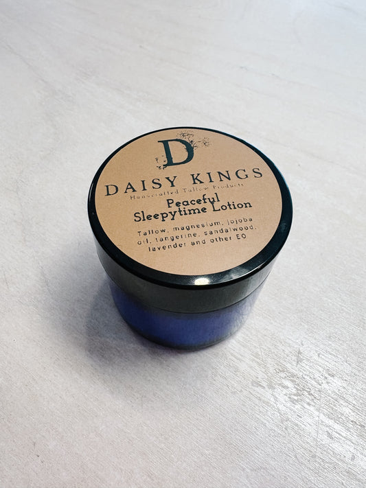 Daisy Kings Tallow- Peaceful Sleepytime Lotion
