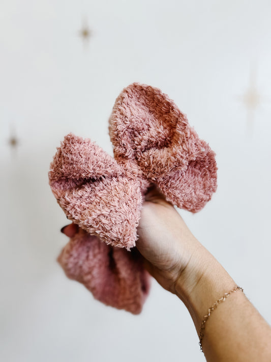 Cozy Knit Headbands - Pink