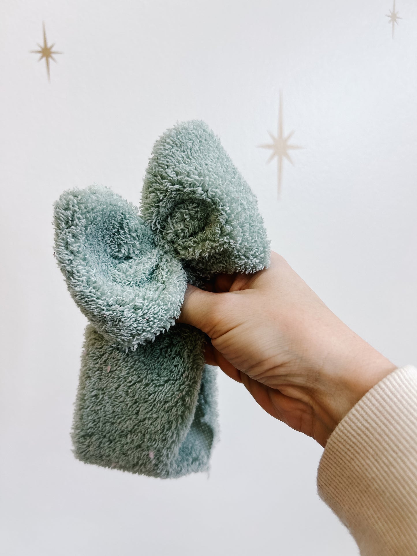 Cozy Knit Headbands - Sage