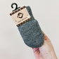 Baby Mitten - Heather Grey