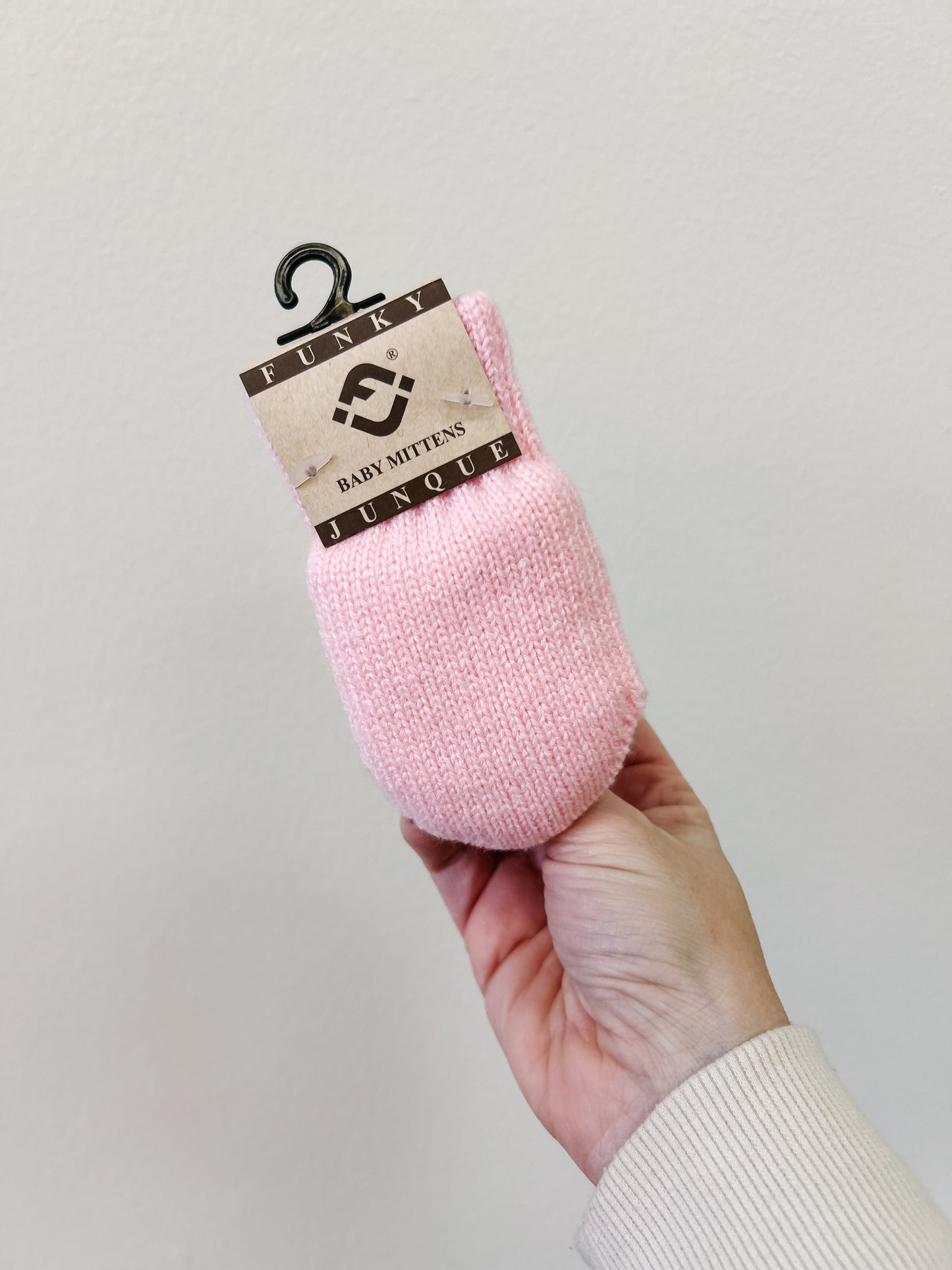 Baby Mitten - Pale Pink