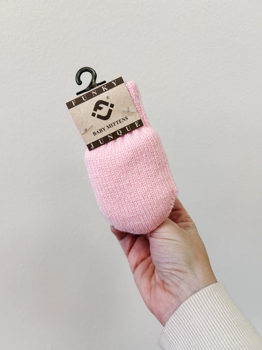Baby Mitten - Pale Pink