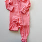 Bubblegum Pink Ruffle Footie Pajamas