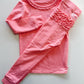 Bubblegum Pink Ruffle 2 Piece Set