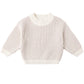 Relaxed Knit Sweater - Lilac