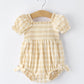 Gingham Romper