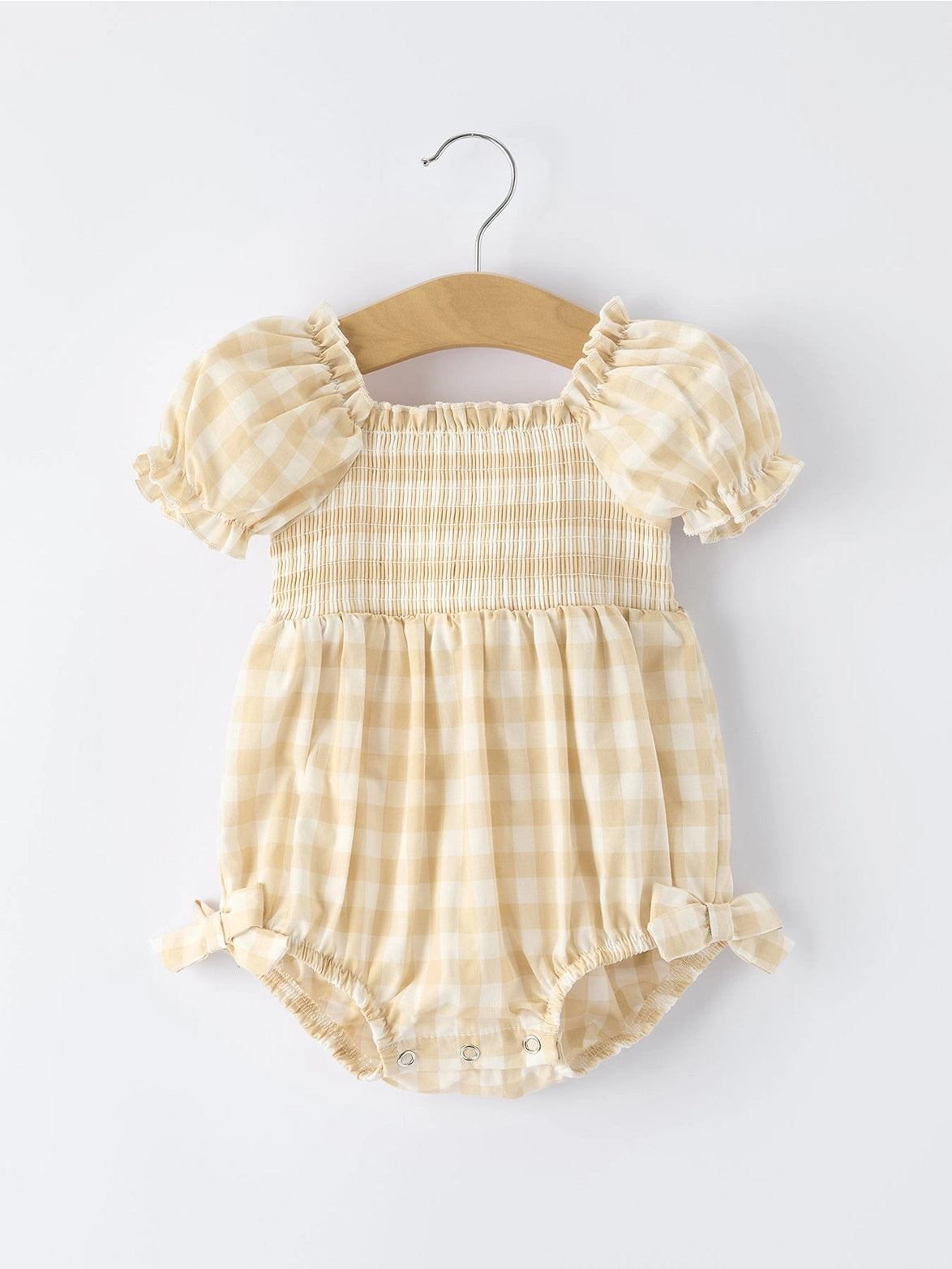 Gingham Romper