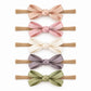 5 Pack Petite Nylon Bows