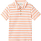Orange Stripe Polo