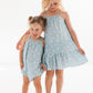Sea Blue Twirl Dress