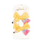 School Days Bow Clip Set