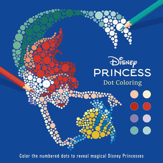 Disney Princess Dot Coloring