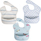 3 pc Smock Bib Set