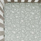 Stretchy Crib Sheet - Sweet Alyssum