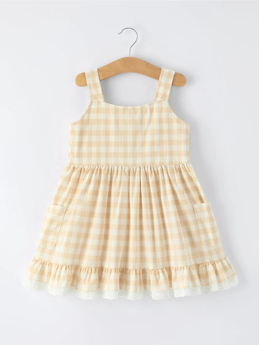 Gingham Toddler Dress