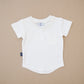 White Basic Tee