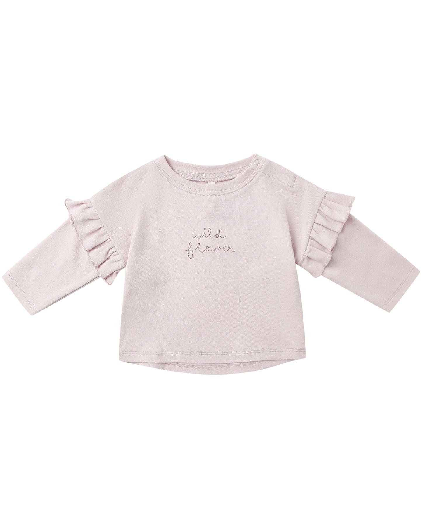 Ruffle Long Sleeve Tee - Wildflower
