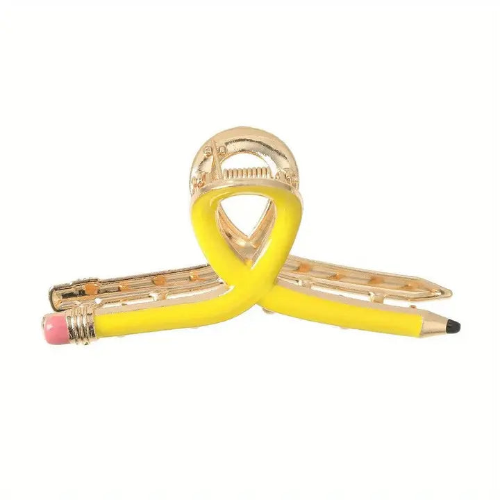 Pencil Hair Claw Clip (2 Colors)