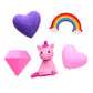 Desk Pets Mini Erasers - Kawaii Theme Set of 15 Erasers
