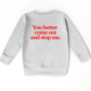 Home Alone | Kids Christmas Sweatshirt