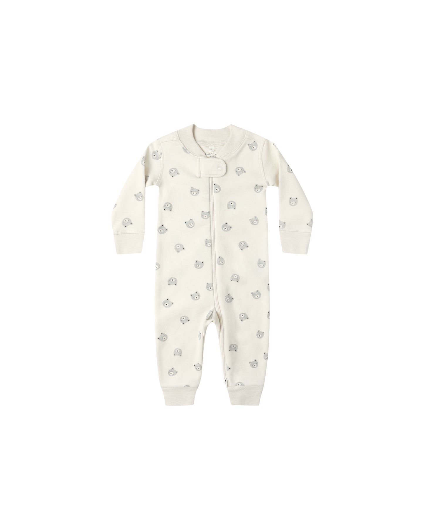 Zip Long Sleeve Sleeper - Bears