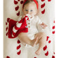 Candy Cane Plush Lovey