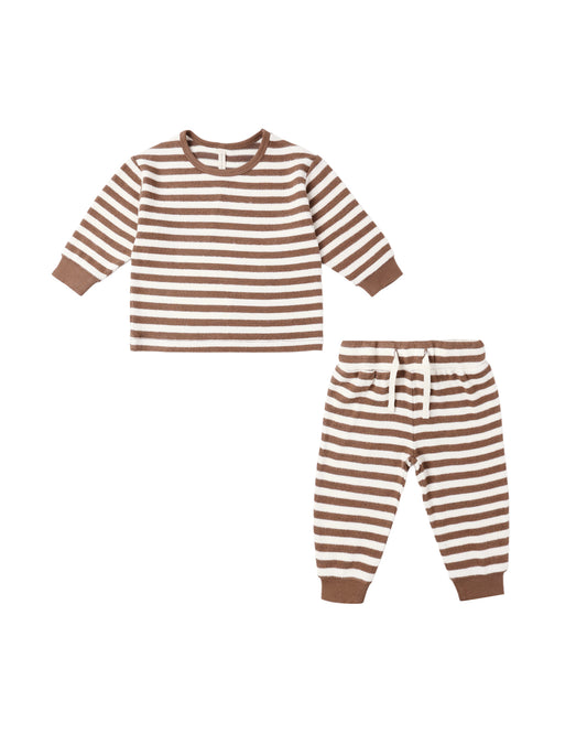 Cozy Set Cedar Stripe
