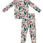 Christmas Vibes Two Piece Bamboo Pajamas