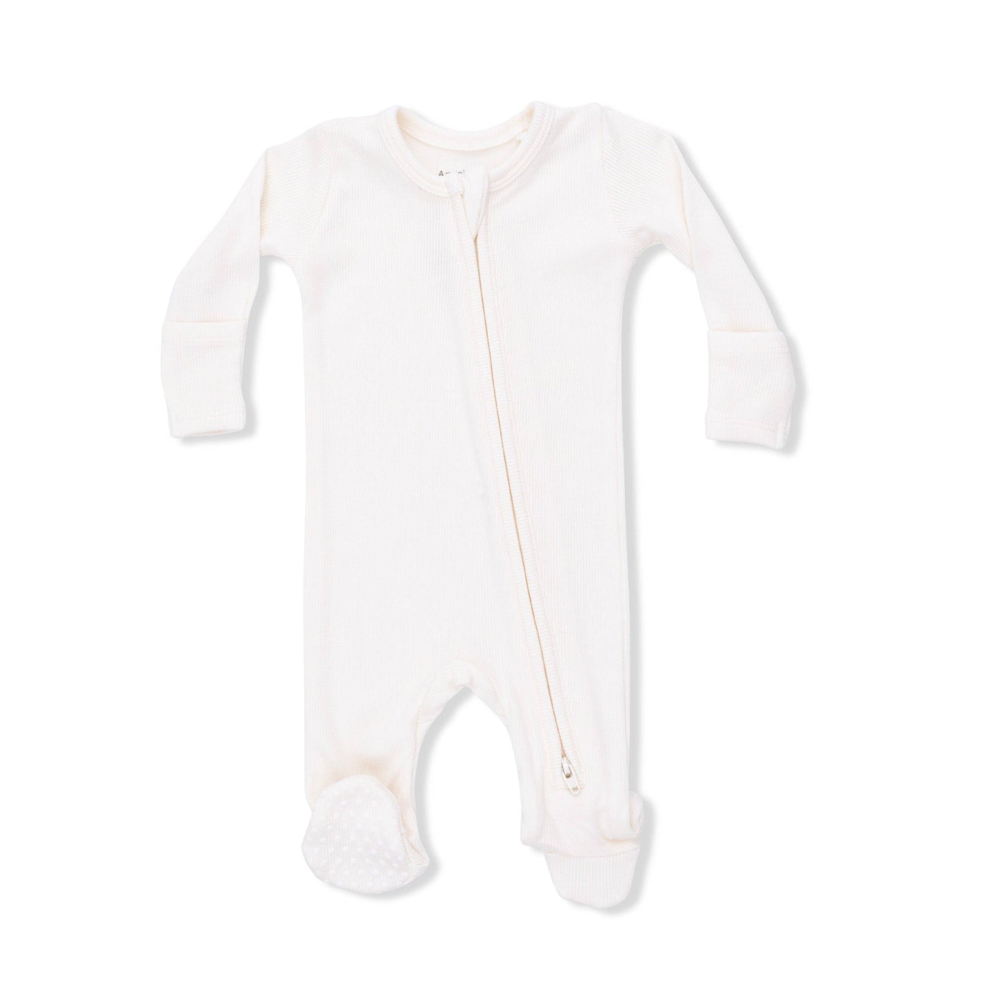 Solid Sugar Swizzle - 2 Way Zipper Footie