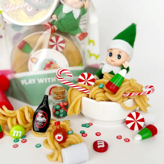 Elf Breakfast Playdough Kit