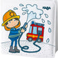 Fire Brigade Magic Color Book