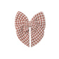 Gingham Red Bow